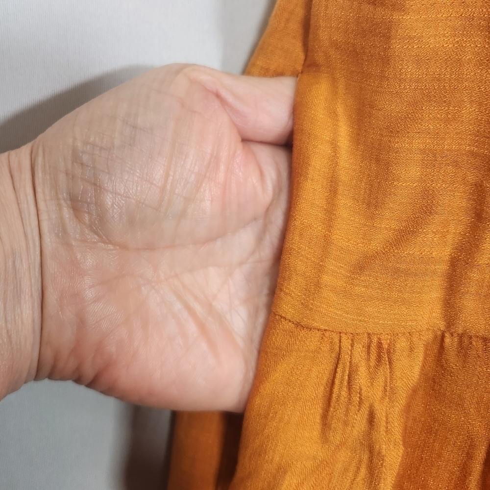 NWT Express Mustard Color Mini Dress - Picture 3 of 12